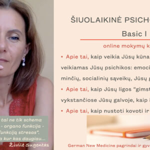 ŠIUOLAIKINĖ PSICHOSOMATIKA BASIC I